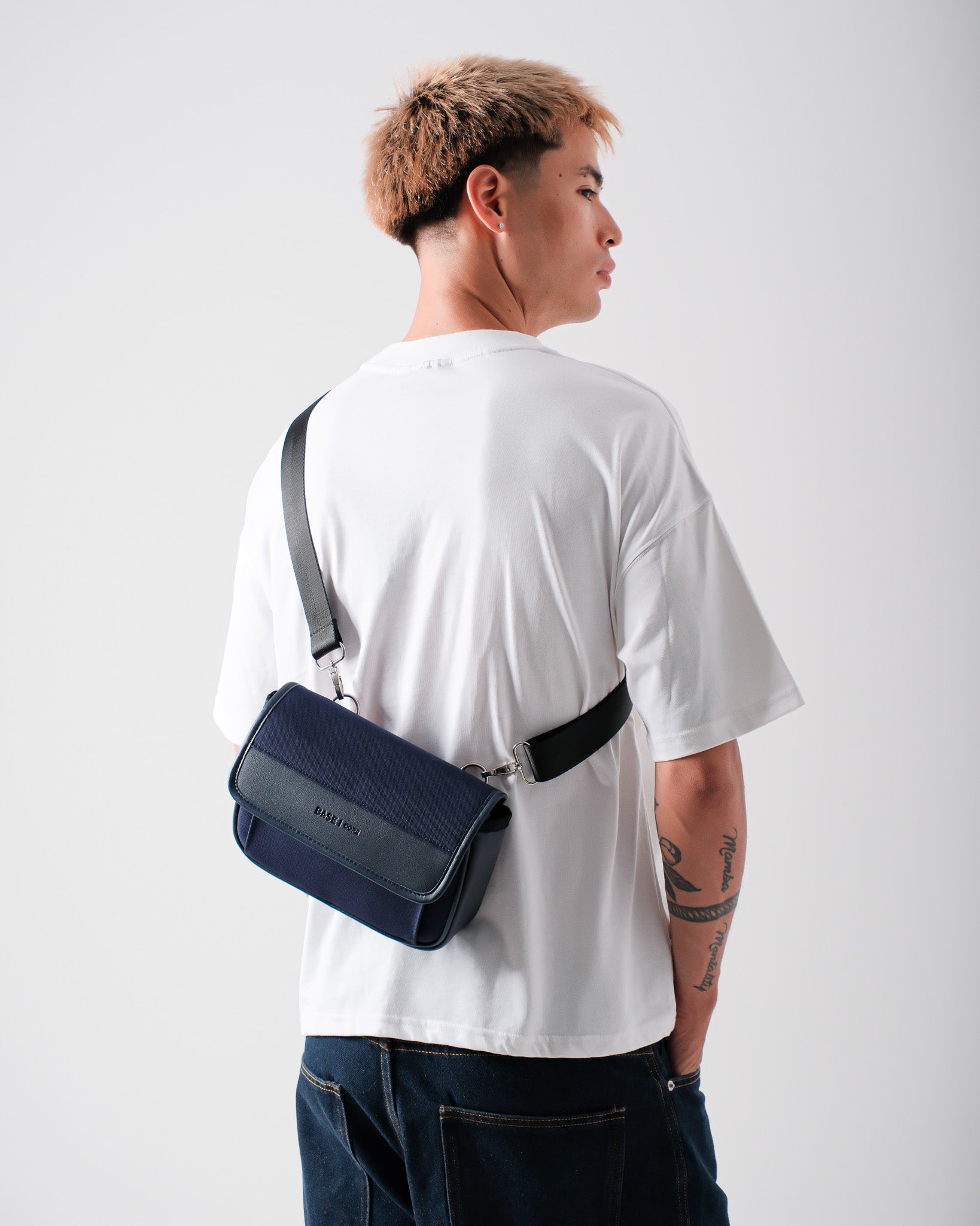 Core Flap Crossbody - Navy