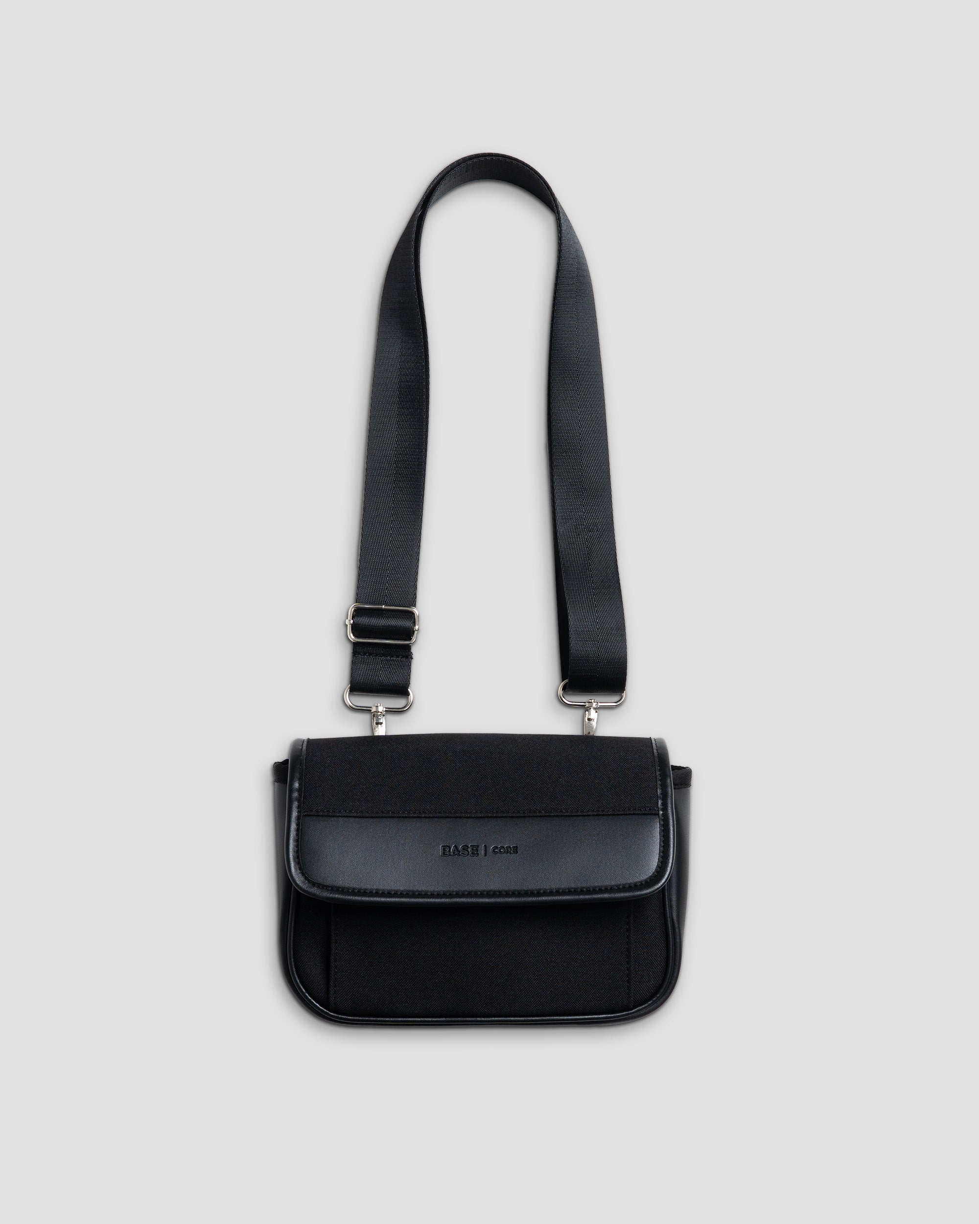 Core Flap Crossbody - Black