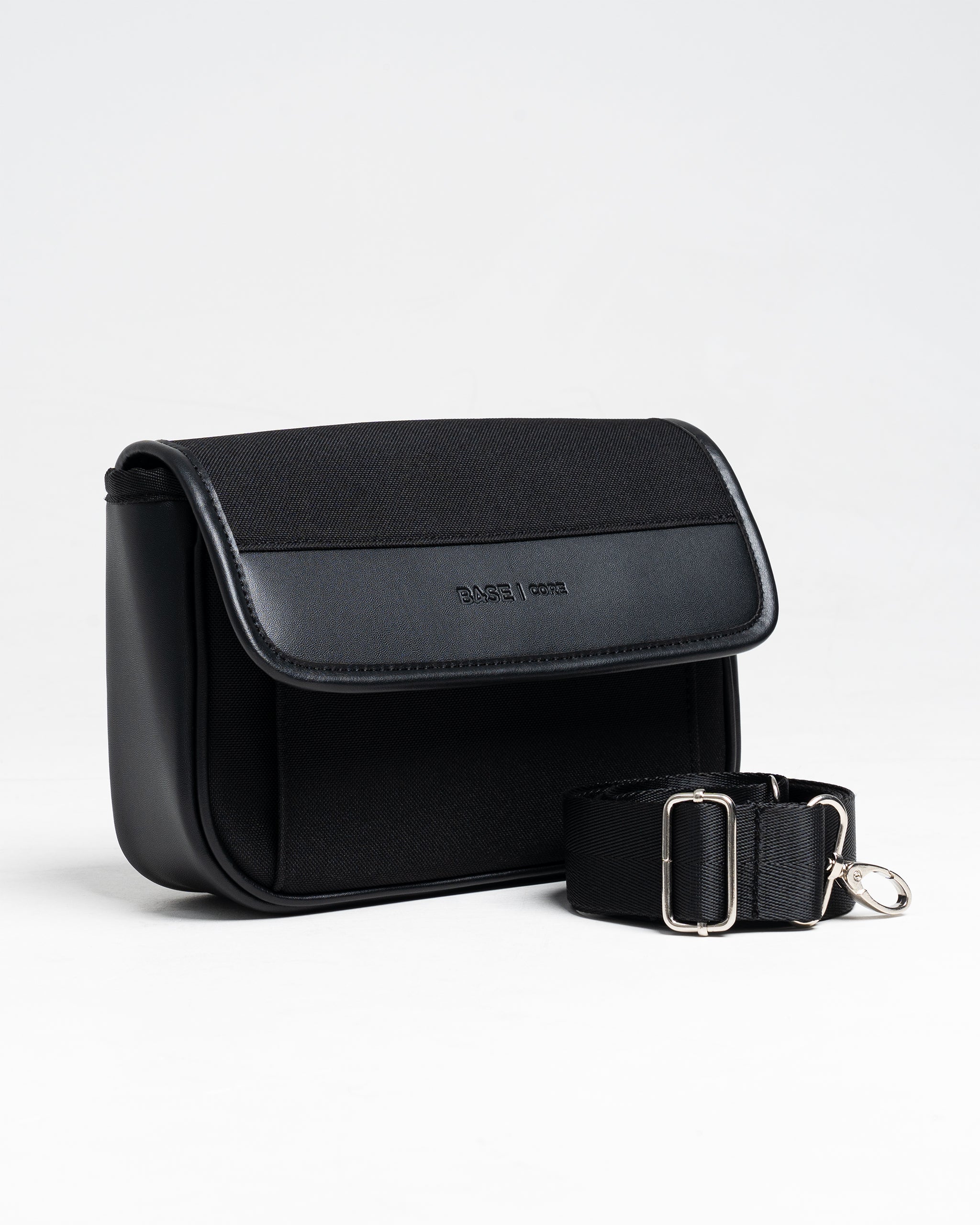 Core Flap Crossbody - Black